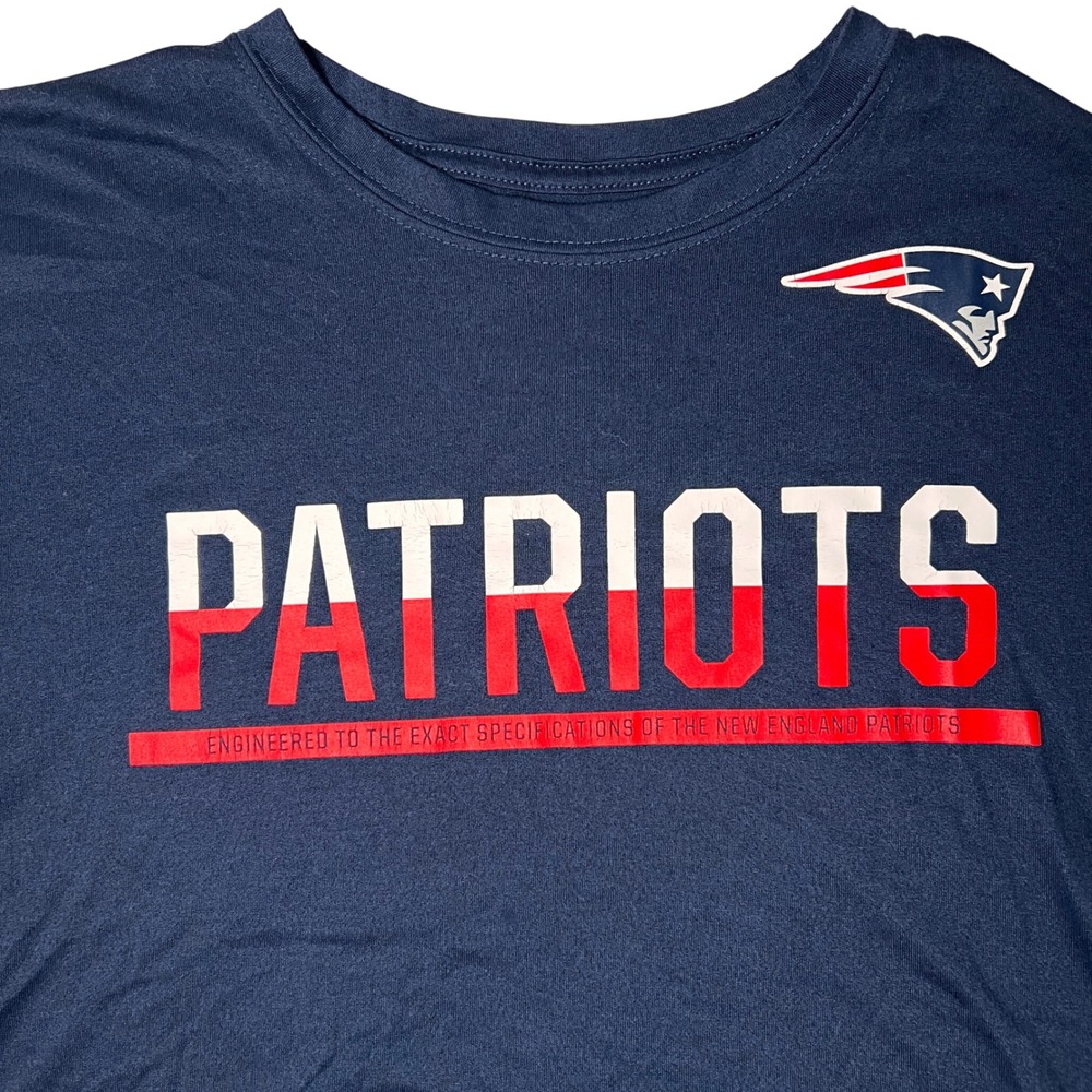 New England Patriots Mens Nike Dri-FIT Long Sleeve T-Shirt XL NFL AFC Champs